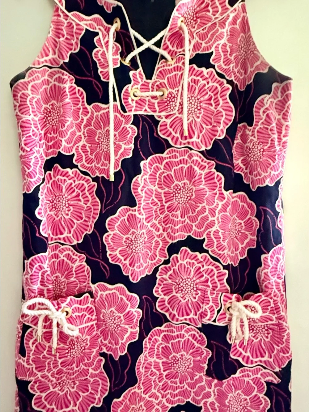 Nautical Lilly Pulitzer dress, size 8 - Picture 1 of 4